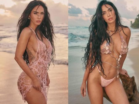 Меган фокс фотосессия в купальнике