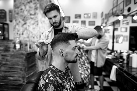 Барбершоп стрижка