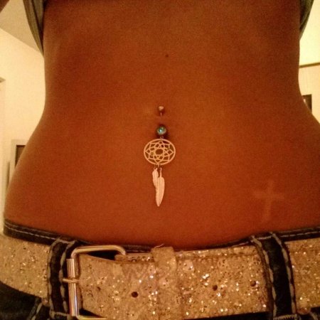 Татуировка на пупке для девушек