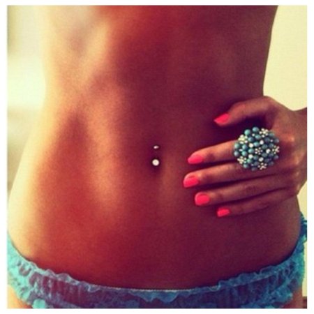 Пирсинг для пупка