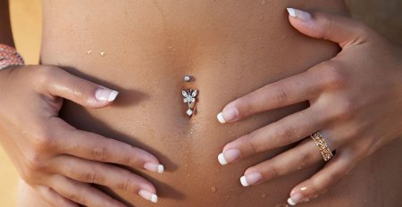 Украшение для пирсинга пупка