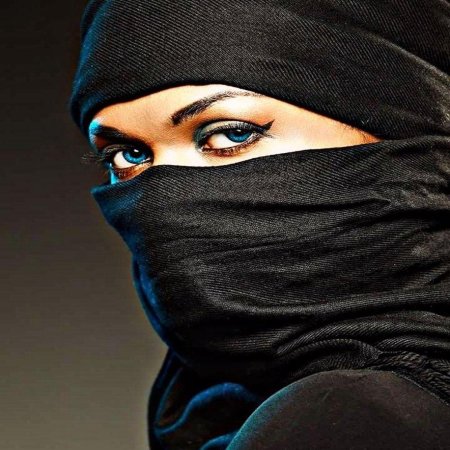 Мусульманка никаб паранджа