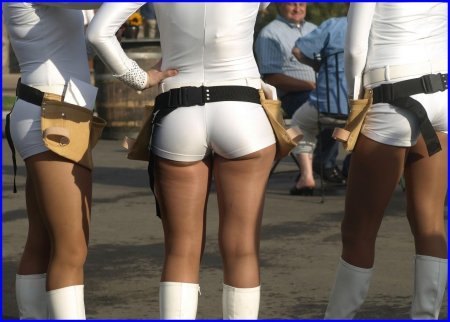 Обтягивающие шорты женские