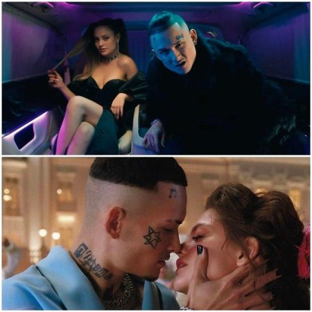 Дилара в клипе моргенштерна