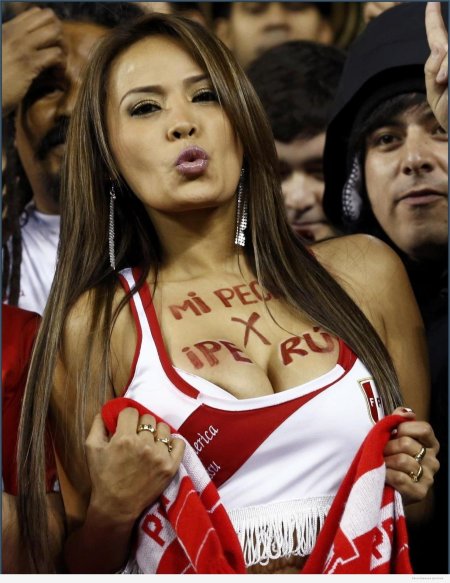 Болельщицы перу чм