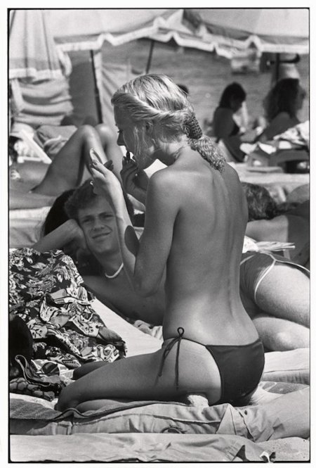 Женский пляж ретро