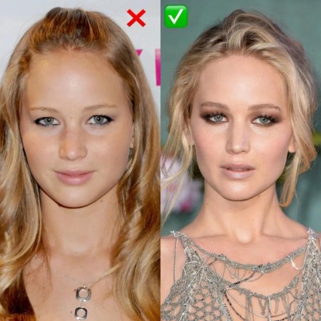 Макияж дженнифер лоуренс