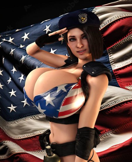 Джилл валентайн биг титс