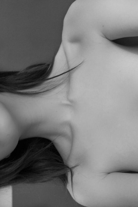 Ключица девушки