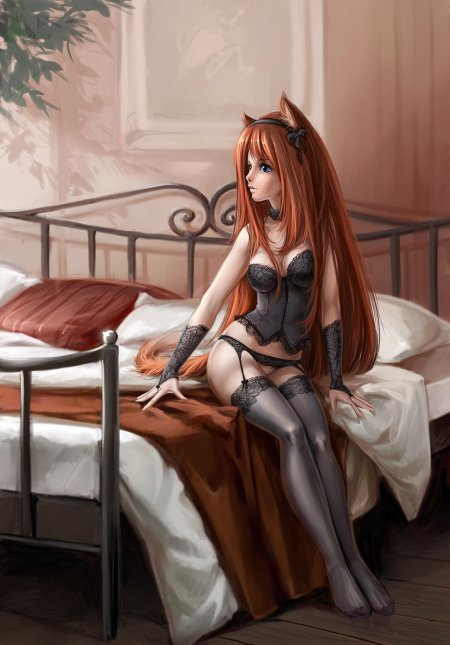 Девушка лиса