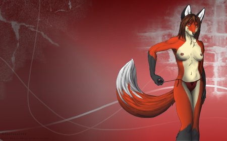 Фурри лиса девушка