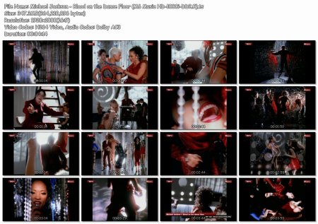 Michael jackson blood on the dance floor