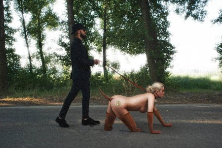 Прогулка с собакой