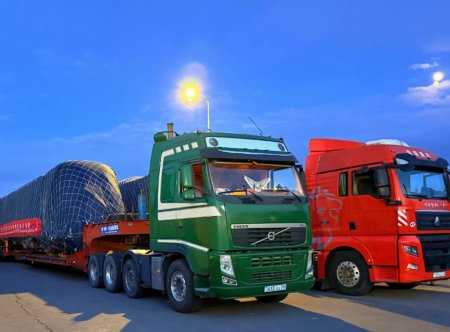 Перевозка негабаритного груза