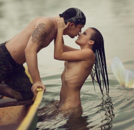 Настоящая русалка