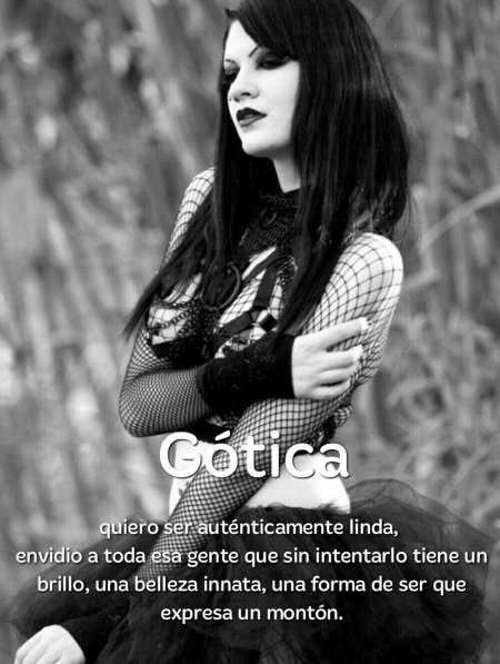 Девушка готика