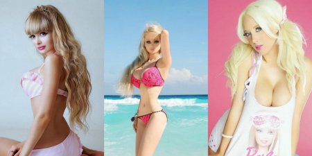 Девушка похожая на барби