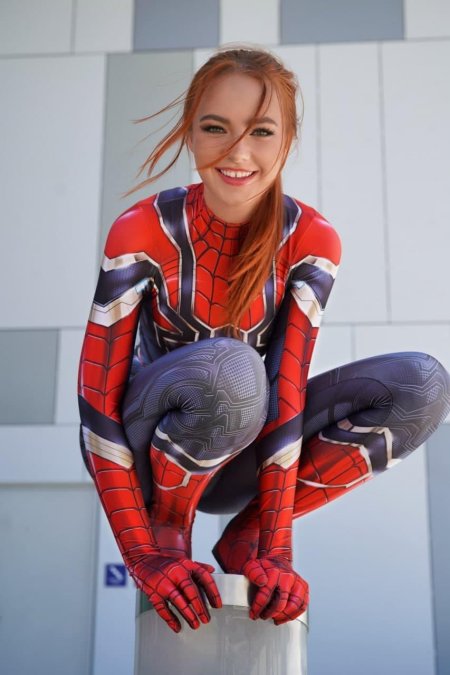 Косплей человека паука
