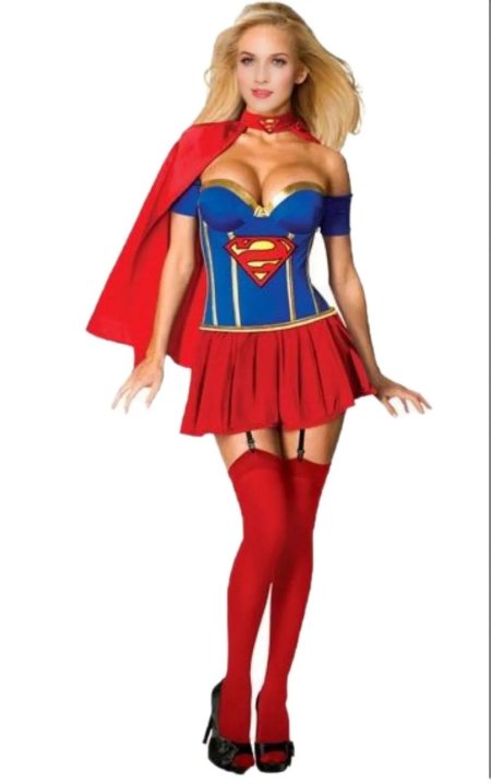 Супергерл костюм
