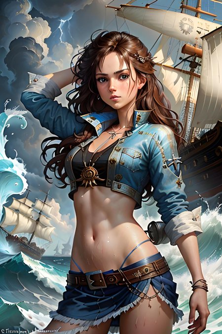 Сексуальная пиратка