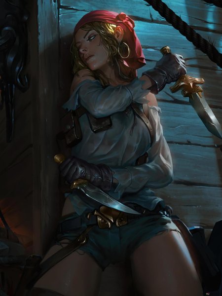 Мисс фортуна и гангпланк