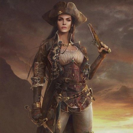 Девушка пират