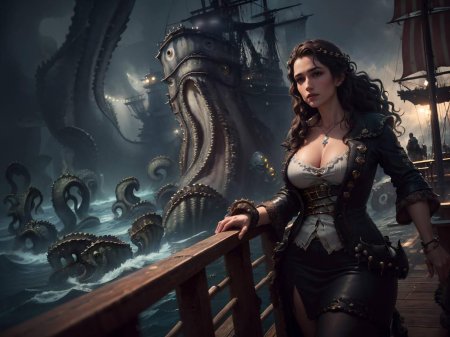 Нейросеть девушки фэнтези