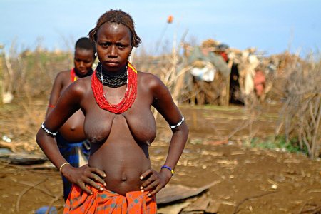 Девушки племени химба