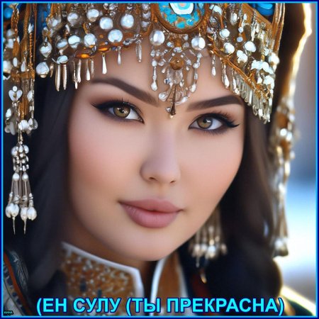 Казахская женщина