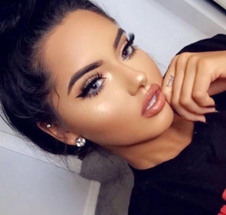 Макияж для брюнеток