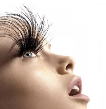 Длинные ресницы наращивание