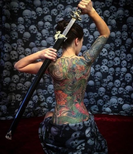 Самураи тату