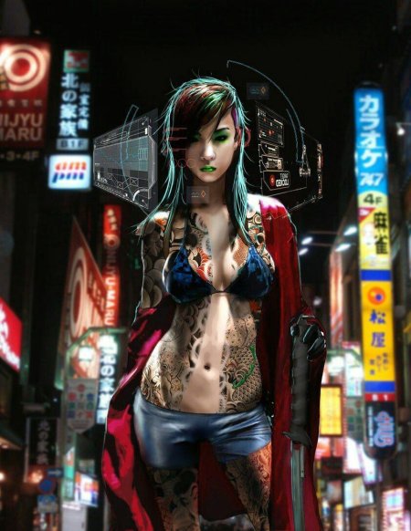 Киберпанк якудза