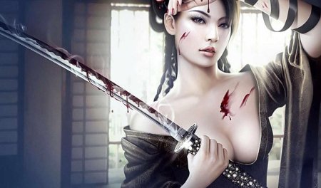 Женщина самурай джуйсина