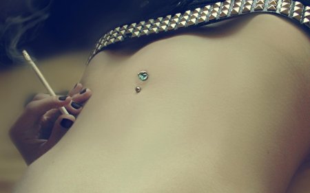 Пирсинг сосков девушек