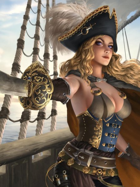 Элизабет капитан корабля пираты