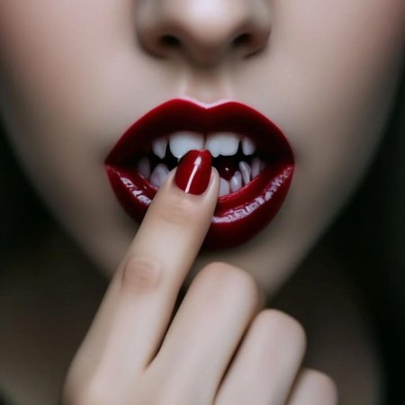 Девушка вампир