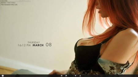 Рыжая девушка