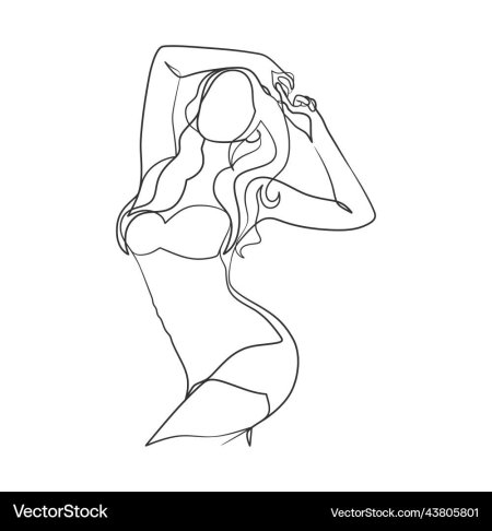 Фигура женщины рисунок