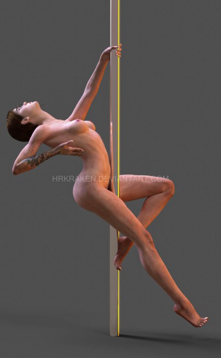 Стриптиз голая