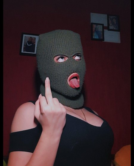 Балаклава вязаная