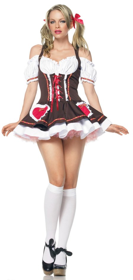 Баварский женский национальный костюм октоберфест