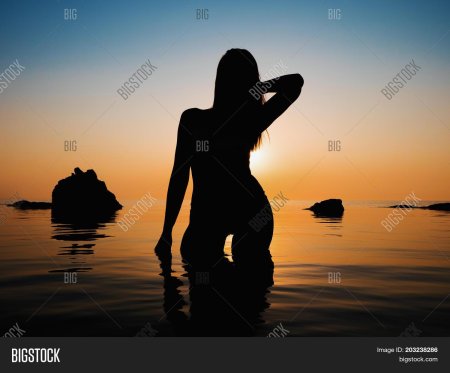 Красивые силуэты девушек