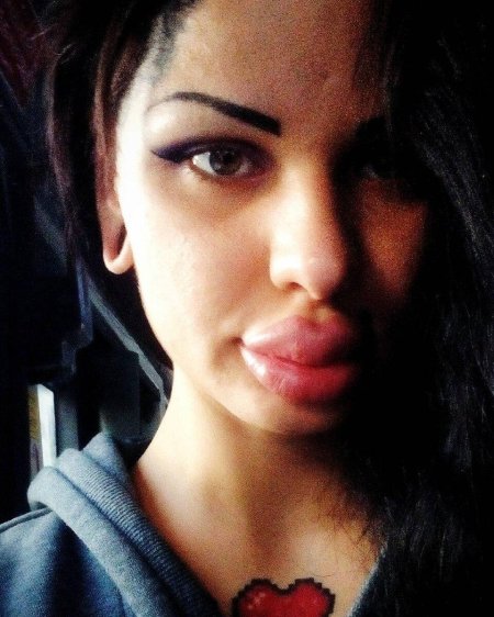 Девушки с накачанными губами