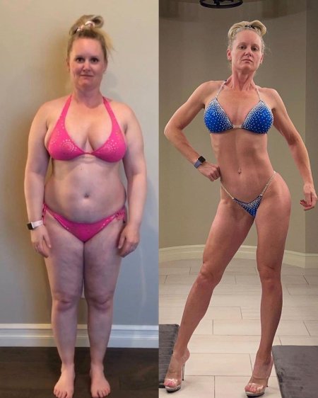 Фигура до и после