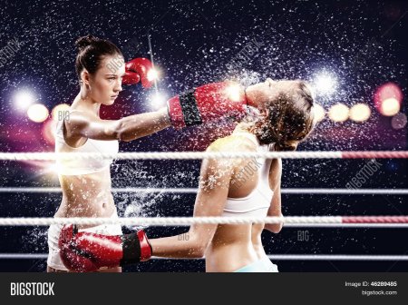 Женский бокс фотосессия