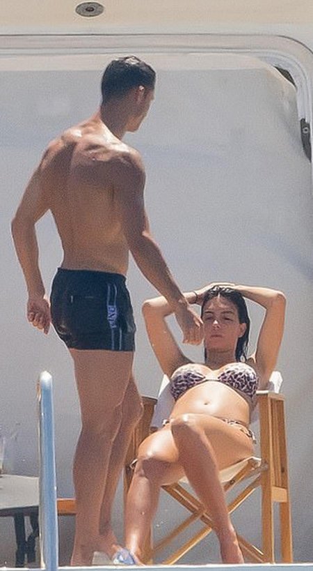 Жена криштиану роналду голая