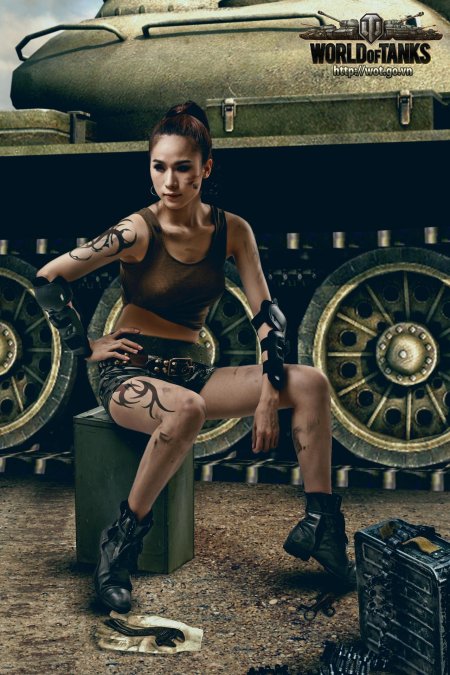 World of tanks танкистка