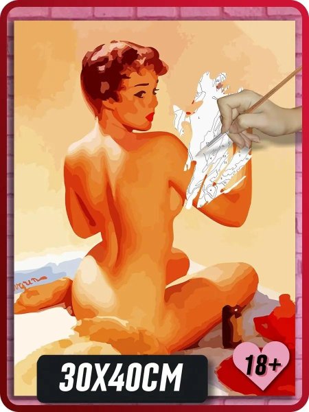 Эротика пинап девушка nude