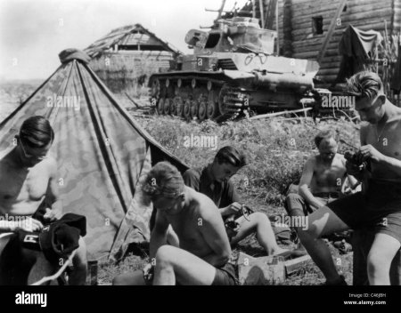 Быт солдат вермахта на восточном фронте